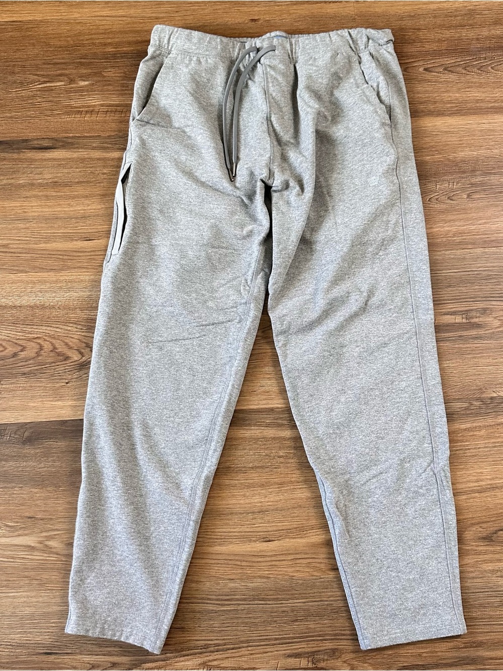 Mack Weldon Ace Sweatpant Men Medium Gray Jogger Tapered Lounge Athletic Comfort